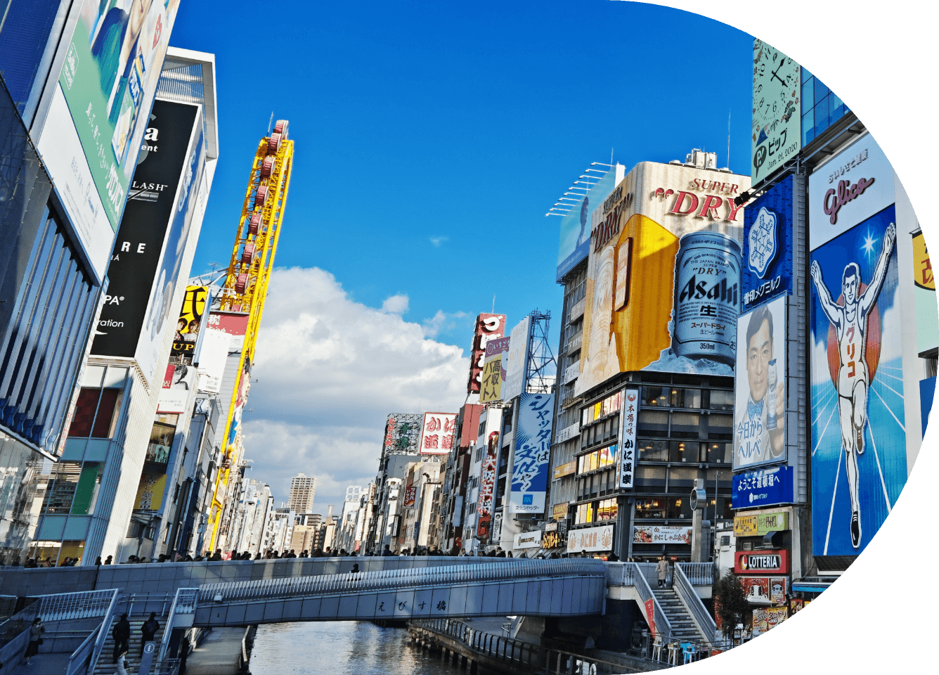 大阪の街並み